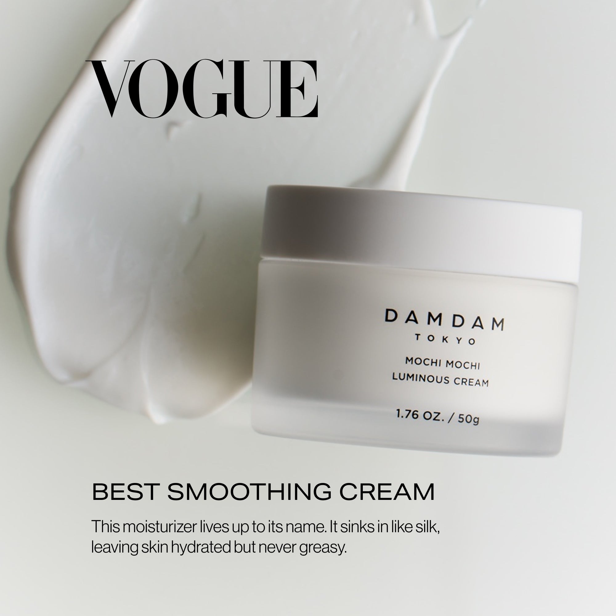 Tokyo Grand Prix Cream 魔法のクリーム 30g DAMDAM | Mochi Mochi Luminous Plumping Moisturizer