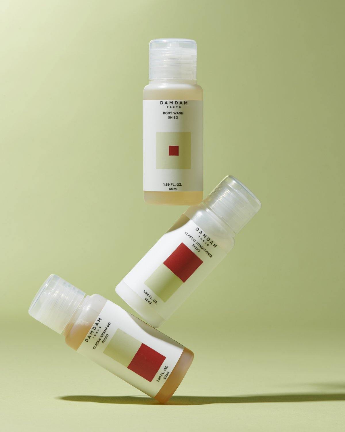 MINI HAIR & BODY - Shampoo, Conditioner, Body Wash - DAMDAM