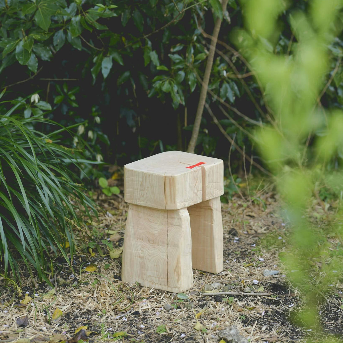 HINOKI BATH STOOL - DAMDAM x Timber Crew Products