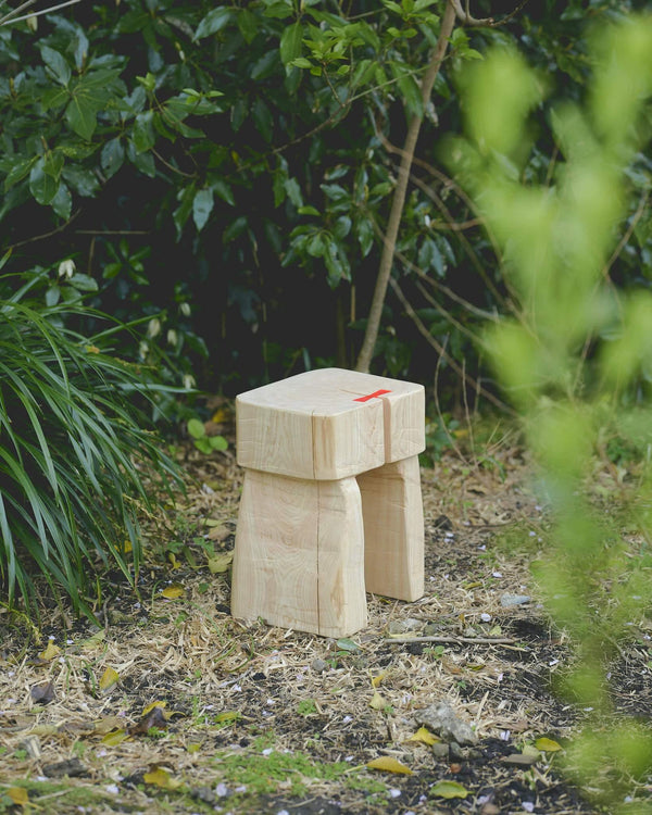 HINOKI BATH STOOL - DAMDAM x Timber Crew Products - DAMDAM